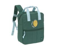 Lässig mochila de ocio Little Gang Mini Square Backpack 7L Lemon Dark Green verde oscuro