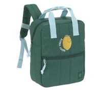 Lässig mochila de ocio Little Gang Mini Square Backpack 7L Lemon Dark Green verde oscuro