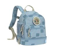 LÄSSIG Mochila Infantil con Correa para el Pecho Bolsa para guardería Mochila para guardería 6,5 l A Partir de 3 años/Mini Backpack Pattern Party Blue