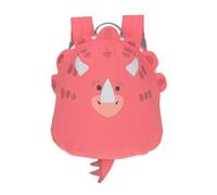 Lässig Mochila infantil pequeña para el jardín de infancia bolsa para niños con correa para el pecho a partir de 2 años/Tiny Backpack, 20 x 9 x 24 cm, 3.5 L, Dino Rosa