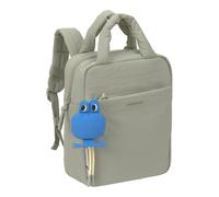 LÄSSIG Mochila Infantil Mini Minoa 7L, Verde Menta | 7 L de capacidad para guardería y ocio, repelente al agua, correas ergonómicas y práctico cinturón pectoral