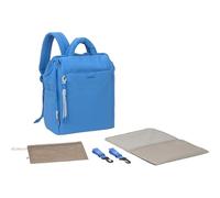 Lässig mochila para el portátil con compartimento para portátil Minoa Backpack Blue azul