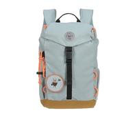 LÄSSIG Mochila para guardería Mochila Infantil con Correa para el Pecho Repelente al Agua, 9 litros/Mini Outdoor Backpack Nature Light Blue
