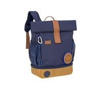 LÄSSIG mochila para guardería mochila infantil Rolltop con correa para el pecho repelente al agua, 11 litros/Mini Rolltop Backpack navy