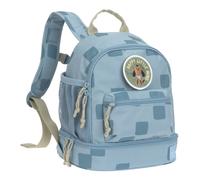 LÄSSIG Mochila Infantil con Correa para el Pecho Bolsa para guardería Mochila para guardería 6,5 l A Partir de 3 años/Mini Backpack Pattern Party Blue
