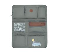 LÄSSIG Adventure Organizador de asientos de coche para niños, 55 cm, Bus, verde
