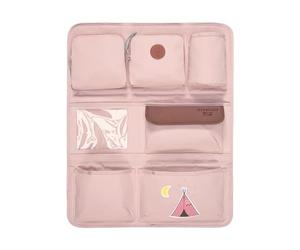 LÄSSIG Organizador para coche Organizador para asiento trasero Bolsa para asiento trasero Plegable 55 cm/Car Wrap-to-Go Adventure Tipi