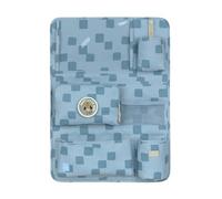 LÄSSIG Organizador para Coche Organizador para el Asiento Trasero del Coche Bolsa para el Asiento Trasero del Coche para Colgar Plegable/Car Wrap-to-Go Pattern Party Blue