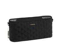 LÄSSIG Organizador para cochecito con sistema de sujeción Quilted Black