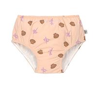 LÄSSIG Pañal de baño para bebé y niño pequeño, con pañal con protección UV, color rosa melocotón, 3-6 meses