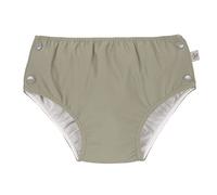 Lässig - Pañal de natación UV para bebés, color verde oliva.