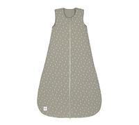 LÄSSIG saco de dormir para bebés todo el año sin mangas unisex/Sleeping Bag Interlock Speckles olive, Talla 86/92 13-24 meses