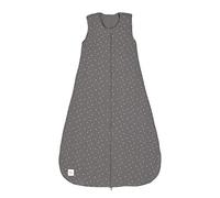 LÄSSIG saco de dormir para bebés todo el año sin mangas unisex/Sleeping Bag Interlock Spots anthracite, Talla 86/92 13-24 meses