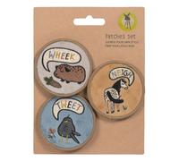 Lässig School Patches Set 3-teilig Guinea Pig, Horse, Bird