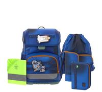 Lässig School Set Light Unique - Set de mochila escolar 6tlg. 960g (space blue)