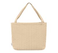 LÄSSIG Bolso cambiador shopper con fijación para cochecito/Casual MIX Shopper Cotton beige