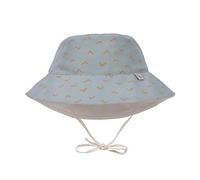 LÄSSIG Sombrero de sol para bebé Sun Bucket JAGS (reciclado), azul, 43