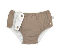 Lässig Splash & Fun - Pañal de natación con botones de presión, 62/68, 3-6 meses, color marrón