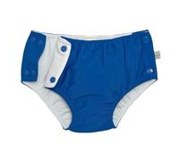 Lässig Splash & Fun - Pañal de natación con botones de presión, color azul, 86/92, 13-24 meses