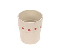 LÄSSIG Taza para niños sin BPA apta para el lavavajillas y el microondas/Mug PP/Cellulose Happy Rascals Heart lavender
