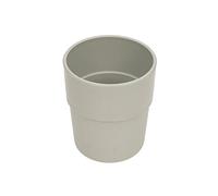 LÄSSIG Taza para niños sin BPA apta para el lavavajillas y el microondas/Mug PP/Cellulose Uni warm grey