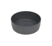 LÄSSIG Tazón para niños Vajilla infantil sin BPA para lavavajillas y microondas/Bowl PP/Cellulose Uni anthracite