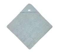 LÄSSIG Toalla con Capucha para bebé de Muselina y Rizo/Muslin/Terry Hooded Towel Powder Blue