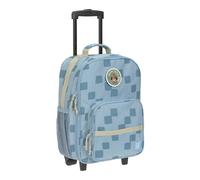 LÄSSIG Maleta Infantil con Ruedas Maleta de Viaje con asa telescópica y Ruedas para niños Equipaje de Mano/Trolley Pattern Party Blue