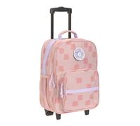 LÄSSIG Maleta Infantil con Ruedas Maleta de Viaje con asa telescópica y Ruedas para niños Equipaje de Mano/Trolley Pattern Party Rose