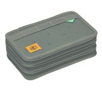 LÄSSIG Estuche Lleno 20 Piezas/School Triple Pencil Case Unique Green