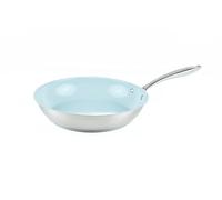 lätt Home Sartén Acero Inoxidable Antiadherente 28 cm Diámetro Apta para Cocina de Inducción Vitrocerámica Gas Horno Lavavajillas - Fondo Full Induction 5 Capas - Libre de PFOA y PTFE