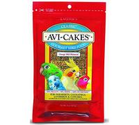 Lafeber AVI-Cakes Classic Gourment Bird Food 8 oz Foraging Fun - 2 Pack