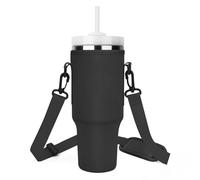 Lafefe Stanley - Bolsa para Botella de Agua, Accesorios para Vasos de 1,134.0 g, Bolsa de Botella de 1,134.0 g, Correa de Hombro Ajustable y Clip de mosquetón, para montañismo, Viajes, Camping, Color