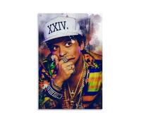LaFegoude Bruno Mars Art Poster Pintura Decorativa Lienzo Arte Mural Salón Póster Dormitorio Pintura, Arte de Pared Impresión de Imagen Moderna Decoración de Habitación Familiar 30 x 45 cm (30 x 45