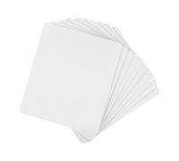 Lafeier 10 alfombrillas de mouse en blanco para transferencia de sublimación, impresión de prensa de calor y manualidades