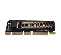 Lafeier Adaptador de disco de estado sólido M.2 NVMe SSD a PCI-E X16 NGFF M-Key PCIe PCI-Express X4/X8/X16 HDD HDD
