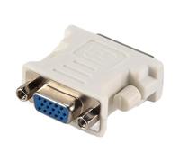 Lafeier Adaptador semoico DVI macho (DVI - D 24 1) a VGA hembra (15 pines)