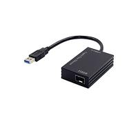 Lafeier USB1000F-LX USB 3.0 Gigabit Fiber Ethernet Adaptador de red monomodo 1310 Nm 10 Km LC Módulo óptico SFP NIC RTL8153