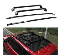 LAFENG Juego de barras de techo para Land Rover Range Rover Evoque 2010-2019, 4 piezas portaequipajes y juegos de barras transversales.