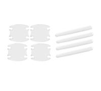 LAFENI 8 Piezas Película Protectora Manija Puerta para Polestar 2 I 2020-2024, Protector Manijas Adhesivo Pegatina Protección Antiarañazos Accesorios,E/Transparent