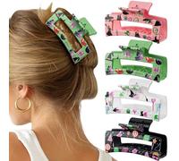 Laffact Pinzas mágicas para el pelo, 4 unidades, IC Magic Hair Grab Clips