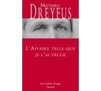 Laffaire Telle Que Je Lai Vécue (ebook)