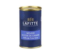 Lafitte - (Géographique Protégée IGP) - Mousse de hígado de pato con 55% de foie gras de pato - Lata de 200gr