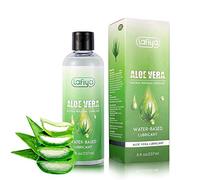 Lafiya Lubricante personal de aloe, lubricante orgánico a base de agua de larga duración para sexo, lubricante sexual para piel sensible, 8 onzas, sin parabenos