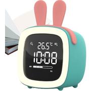 LAFSFBDF Alarm Clock Children's Snooze LED Electronic Clock USB Charging Student Alarm Clock Lazy Clock