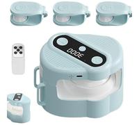 LAFSFBDF Cat Toys Pet Toys Interactive Teasing Cat Chaser Electric Toys Remote Control Sound Toys(A)