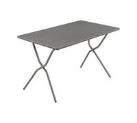 Lafuma Balcony II mesa Titane (gris). 70x120 cm