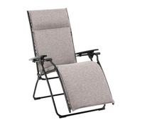 Lafuma Bayanne Niksen - Sillón Relax acolchado de gravedad cero (Gris Cendre)