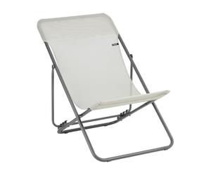 Lafuma Mobilier Muebles Silla Larga, Aluminio, Normal