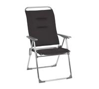 Lafuma Mobilier Silla de Camping Plegable, Compact, ALU Cham, Air Comfort, Negro (Acier), LFM2848-6589